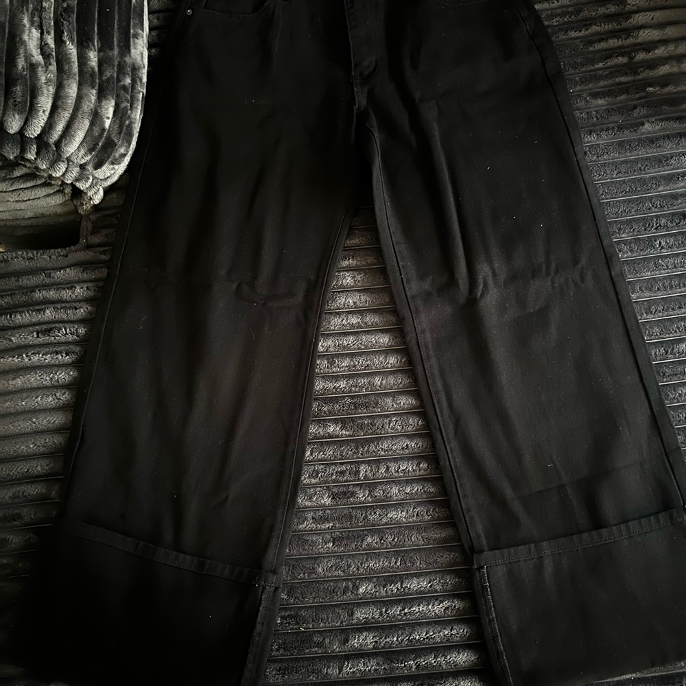 Fashion Nova Classic Black Jeans